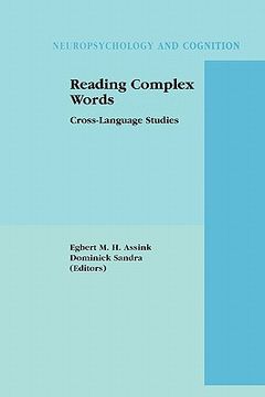 portada reading complex words: cross-language studies