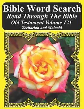 portada Bible Word Search Read Through The Bible Old Testament Volume 121: Zechariah and Malachi Extra Large Print (en Inglés)