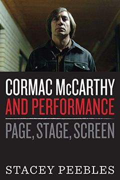 portada Cormac Mccarthy and Performance: Page, Stage, Screen (en Inglés)