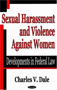 portada Sexual Harassment and Violence Against Women: Developments in Federal law (en Inglés)