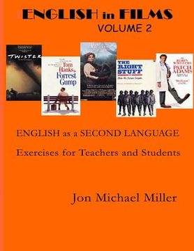 portada English in Films: Volume Two: ESL Excercises for Teachers & Home Study
