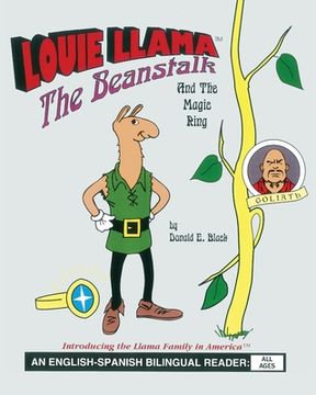 portada Louie Llama: The Beanstalk and the Magic Ring (en Inglés)