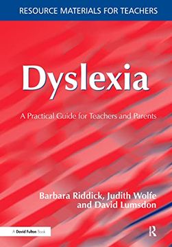 portada Dyslexia: A Practical Guide for Teachers and Parents (en Inglés)