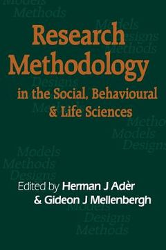 portada research methodology in the life, behavioural and social sciences (en Inglés)