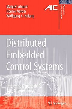 portada distributed embedded control systems: improving dependability with coherent design (in English)