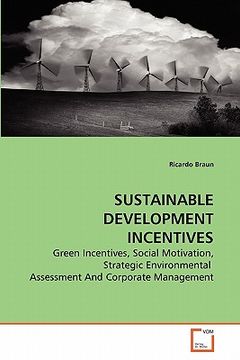 portada sustainable development incentives