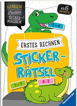 portada Erstes Rechnen Sticker-Rätsel ab 5 Jahren (en Alemán)