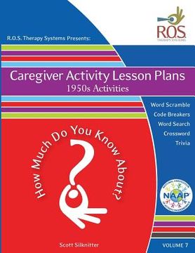 portada Caregiver Activity Lesson Plans: 1950's (en Inglés)