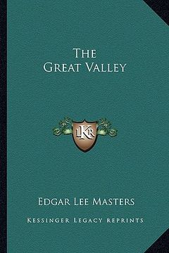 portada the great valley (en Inglés)