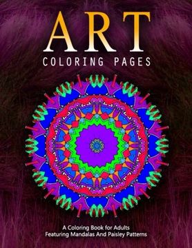 portada ART COLORING PAGES - Vol.4: adult coloring pages (Volume 4)