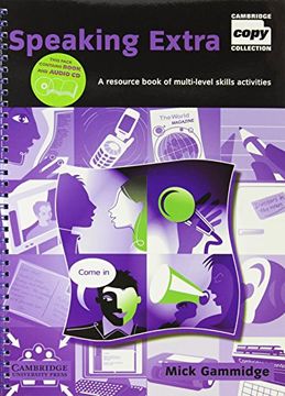 portada Speaking Extra Book and Audio cd Pack: A Resource Book of Multi-Level Skills Activities (Cambridge Copy Collection) (en Inglés)
