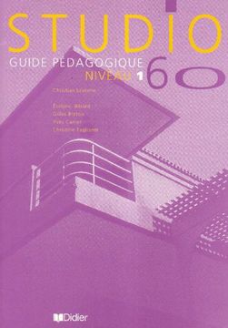 portada Studio 60. Guide Pedagogique Niveau 1