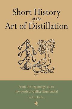 portada short history of the art of distillation (in English)
