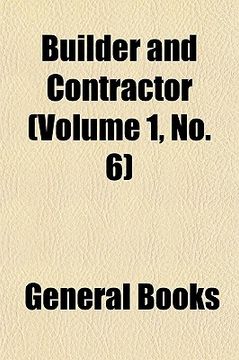 portada builder and contractor (volume 1, no. 6)