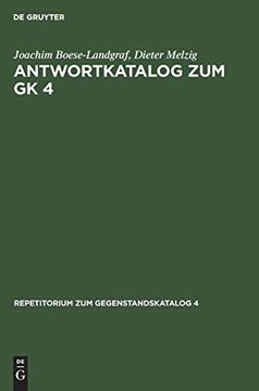 portada Antwortkatalog zum gk 4 (en Alemán)