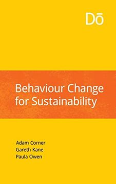 portada Behaviour Change for Sustainability (en Inglés)