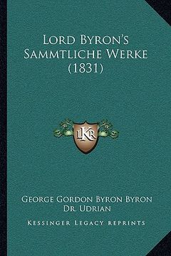 portada lord byron's sammtliche werke (1831)