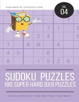 portada Sudoku Puzzles - 180 Super Hard 9x9 Puzzles (en Inglés)