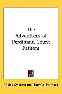 portada the adventures of ferdinand count fathom (in English)