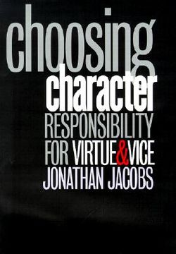portada choosing character: a metapoetics