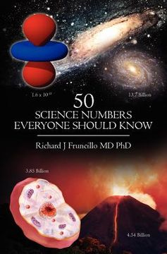 portada 50 science numbers everyone should know (en Inglés)