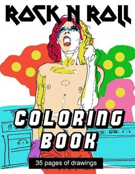 portada Rock n Roll Coloring Book (en Inglés)