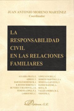 portada La Responsabilidad Civil en las Relaciones Familiares (in Spanish)