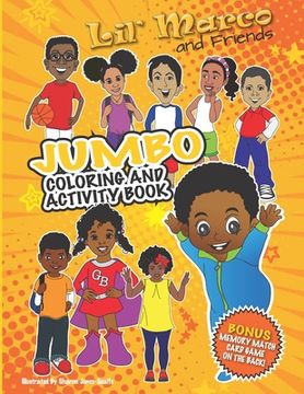 portada Lil' Marco and Friends Jumbo Coloring and Activity Book (en Inglés)