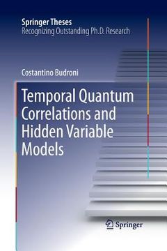 portada Temporal Quantum Correlations and Hidden Variable Models