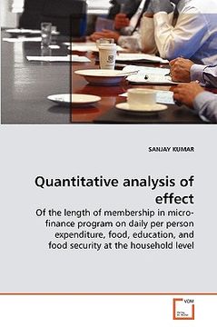 portada quantitative analysis of effect (in English)