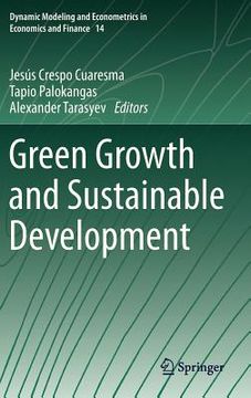 portada green growth and sustainable development (en Inglés)
