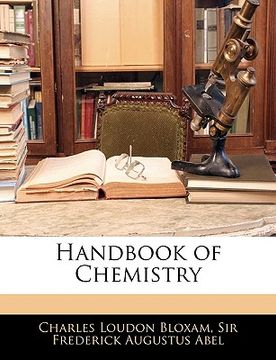 portada handbook of chemistry (en Inglés)