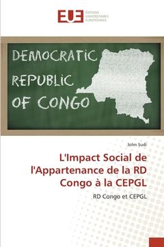 portada L'Impact Social de l'Appartenance de la RD Congo à la CEPGL (en Francés)