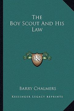 portada the boy scout and his law (in English)