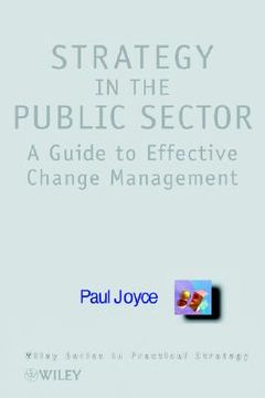 portada strategy in the public sector: a guide to effective change management (in English)