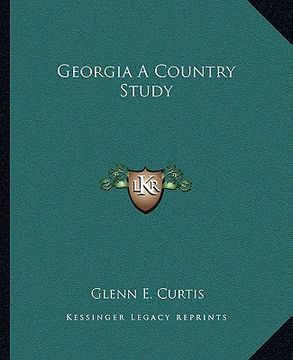 portada georgia a country study (en Inglés)