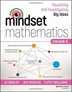 portada Mindset Mathematics: Visualizing and Investigating big Ideas, Grade 6 (libro en inglés)