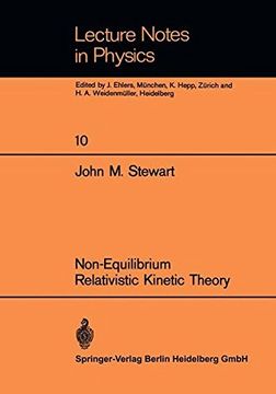portada non-equilibrium relativistic kinetic theory (in English)