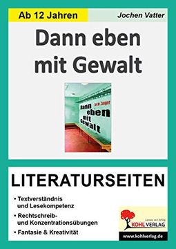 portada Dann Eben mit Gewalt - Literaturseiten (en Alemán)