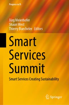 portada Smart Services Summit: Smart Services Creating Sustainability (in English)