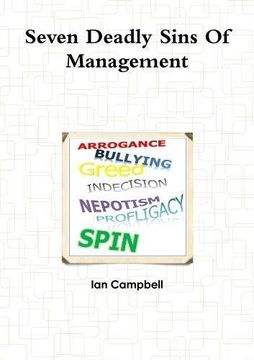 portada Seven Deadly Sins of Management (en Inglés)