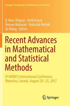 portada Recent Advances in Mathematical and Statistical Methods: IV Ammcs International Conference, Waterloo, Canada, August 20-25, 2017 (in English)