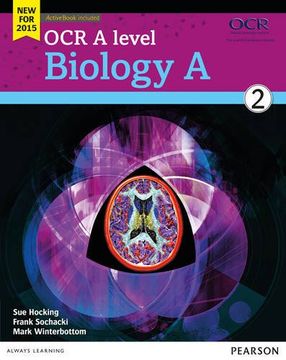 portada Ocr a level biology a student book 2 + activ (ocr gce science 2015)