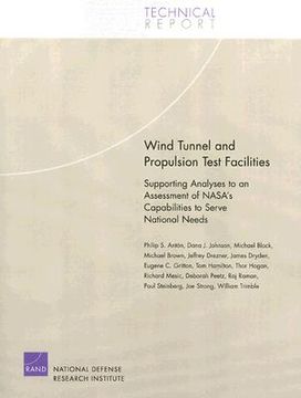 portada wind tunnel and propulsion test facilities: supporting analyses to an assessment of nasa's capabilities to serve national needs (en Inglés)