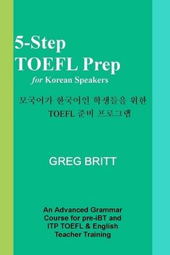 portada 5-Step TOEFL Prep for Korean Speakers (en Inglés)