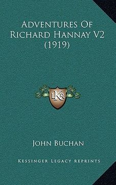 portada adventures of richard hannay v2 (1919) (en Inglés)