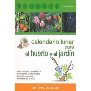 portada calendario lunar para huerto y el jardin (in Spanish)