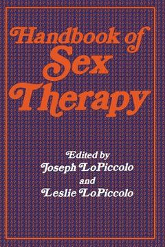 portada Handbook of Sex Therapy (en Inglés)