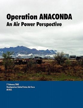 portada operation anaconda: an air power perspective. (en Inglés)