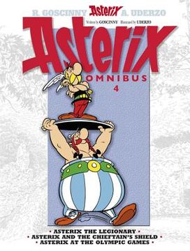 portada asterix omnibus 4: includes asterix the legionary #10, asterix and the chieftain ` s shield #11, and asterix at the olympic games #12 (en Inglés)